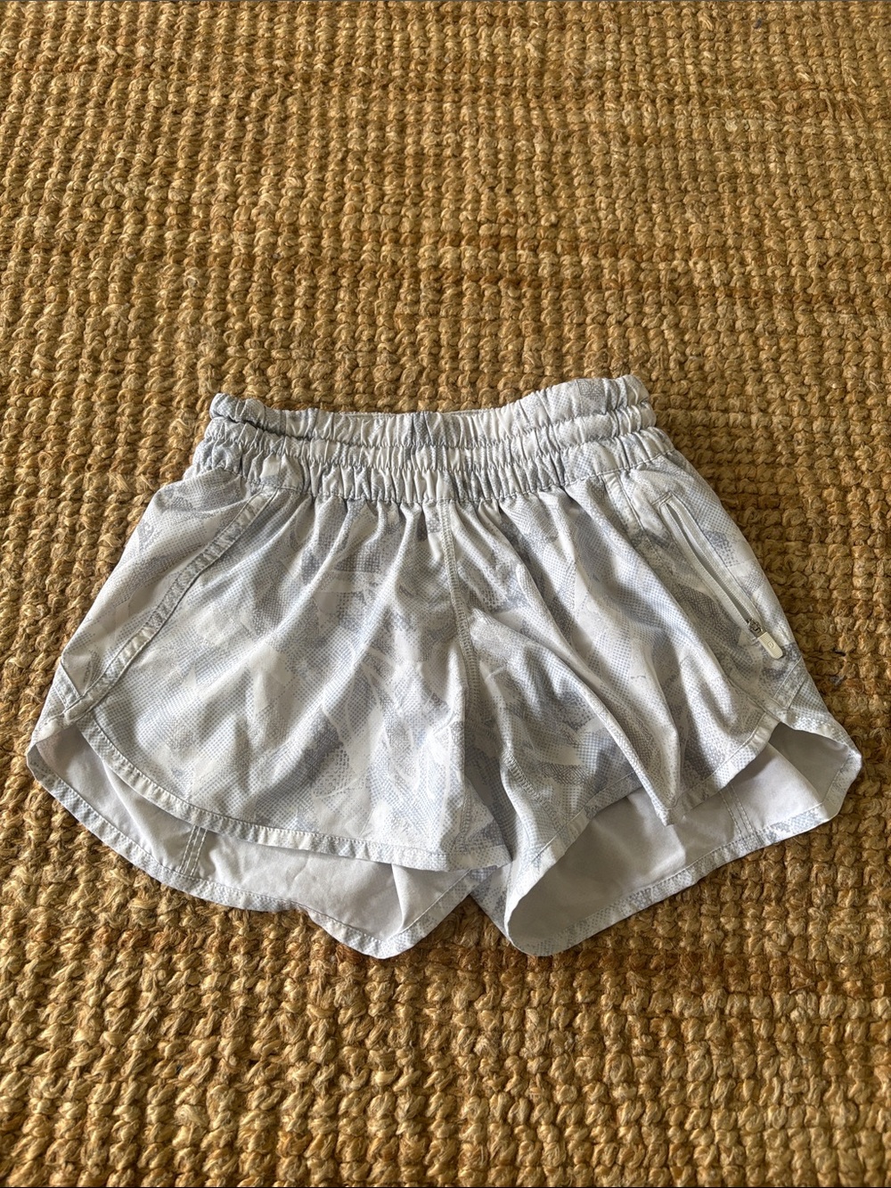 lululemon athletica Light Gray Women’s Athletic Shorts